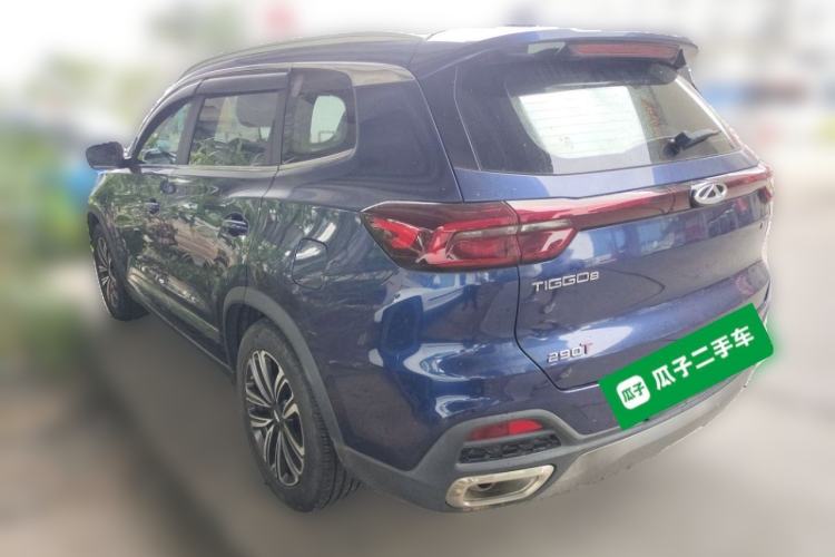 Used Chery Tiggo 8 2020 Revised Version 290TGDI Automatic Luxury Edition Rear Left 45 Deg