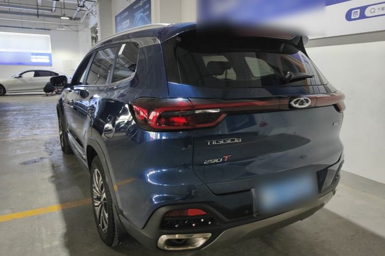 Used Chery Tiggo 8 2020 Revised Version 290TGDI Automatic Luxury Edition Rear Left 45 Deg