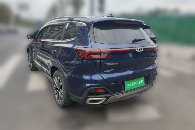 Used Chery Tiggo 8 2020 Revised Version 290TGDI Automatic Luxury Edition Rear Left 45 Deg