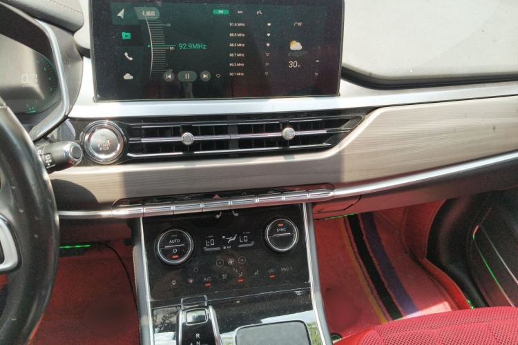 Used Chery Tiggo 8 2020 290TGDI Automatic Luxury Edition Audio And AC Panel