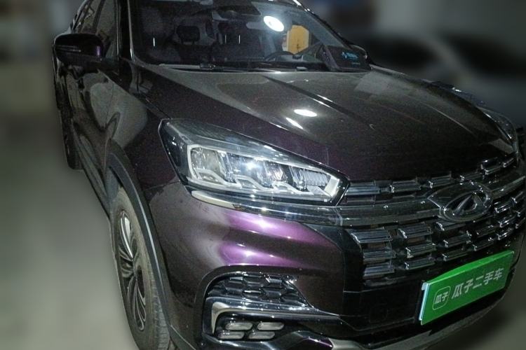 Used Chery Tiggo 8 2020 Revised Version 290TGDI Automatic Luxury Edition Front Right 45 Deg