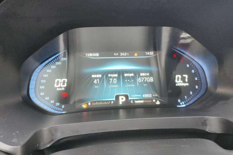 Used Chery Tiggo 8 2020 Facelifted Version 290TGDI Automatic Elite Edition Instrument Cluster