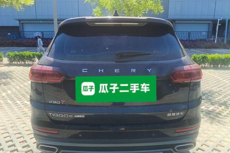 Used Chery Tiggo 8 2020 Revised Version 290TGDI Automatic Flagship Edition Rear