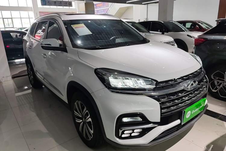 Used Chery Tiggo 8 2020 Revised Version 290TGDI Automatic Luxury Edition Front Right 45 Deg