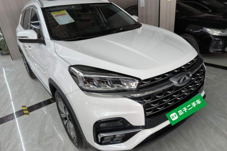 Used Chery Tiggo 8 2020 Revised Version 290TGDI Automatic Luxury Edition Front Right 45 Deg