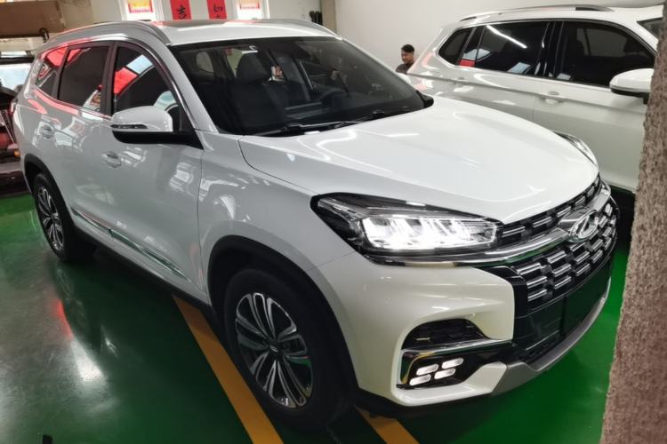 Used Chery Tiggo 8 2020 Revised Version 290TGDI Automatic Luxury Edition Front Right 45 Deg