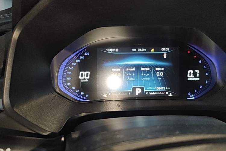 Used Chery Tiggo 8 2020 Facelifted Version 290TGDI Automatic Elite Edition Instrument Cluster