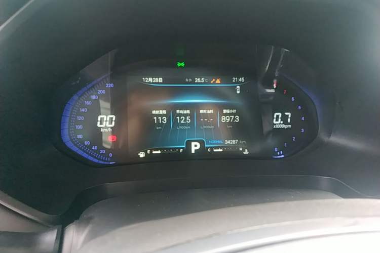 Used Chery Tiggo 8 2020 Facelifted Version 290TGDI Automatic Elite Edition Instrument Cluster