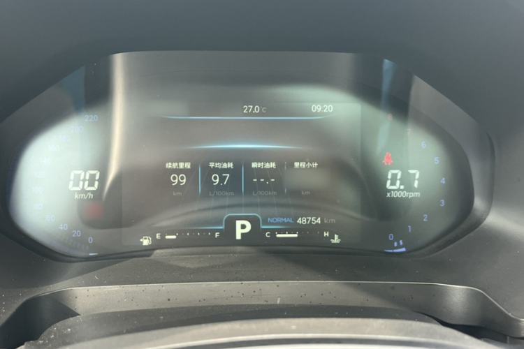 Used Chery Tiggo 8 2020 Facelifted Version 290TGDI Automatic Elite Edition Instrument Cluster