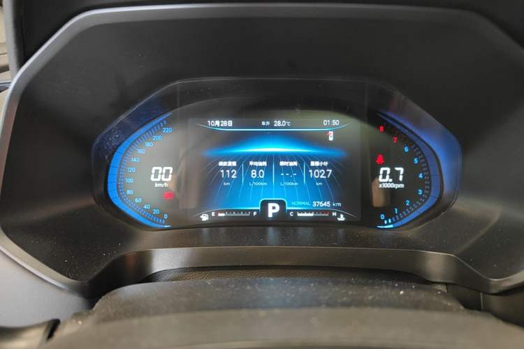 Used Chery Tiggo 8 2020 290TGDI Automatic Elite Edition Big Six-Seater Instrument Cluster