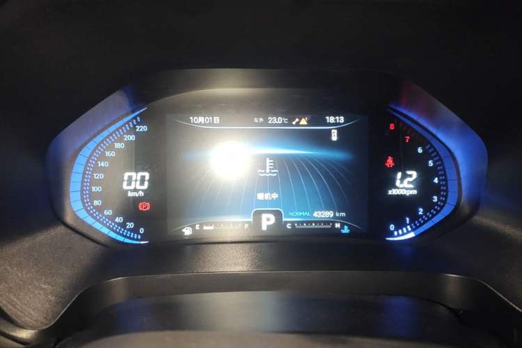 Used Chery Tiggo 8 2020 Facelifted Version 290TGDI Automatic Elite Edition Instrument Cluster