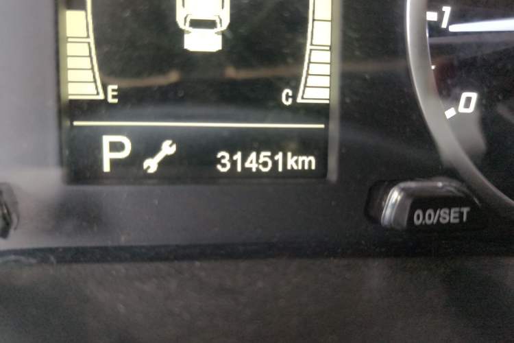 Used Chery Tiggo 8 2020 1.5 TCI Automatic Exclusive Edition 5 Seats Odometer Close Up