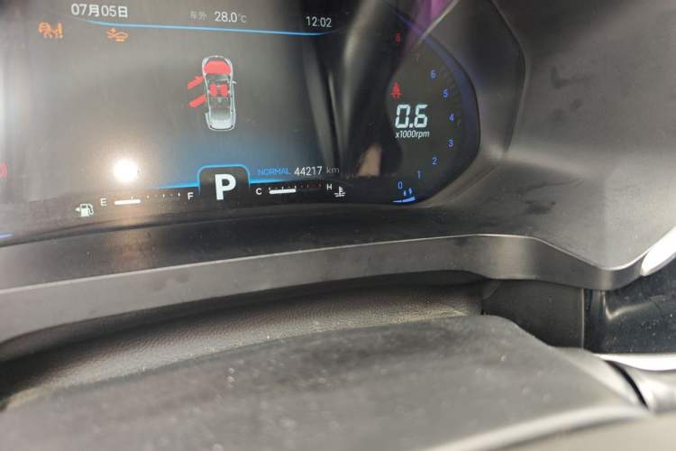 Used Chery Tiggo 8 2020 Revised Version 290TGDI Automatic Luxury Edition Odometer Close Up