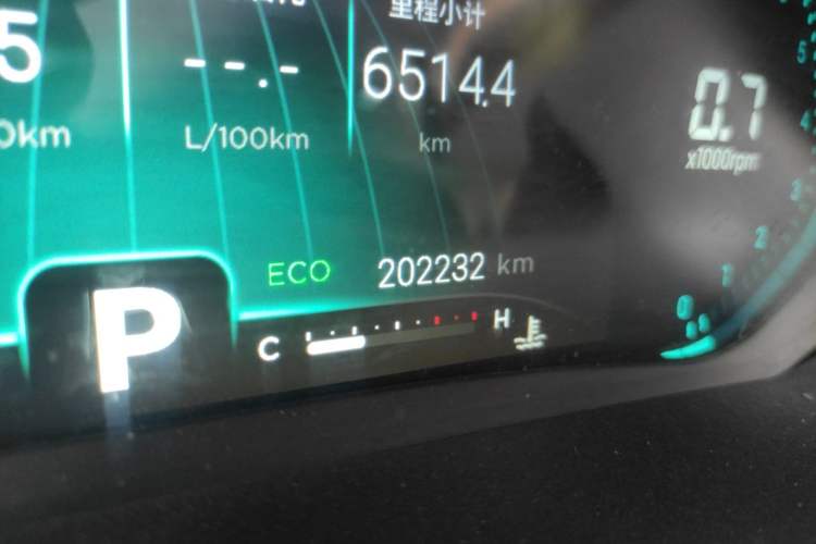 Used Chery Tiggo 8 2020 290TGDI Automatic Elite Edition Odometer Close Up