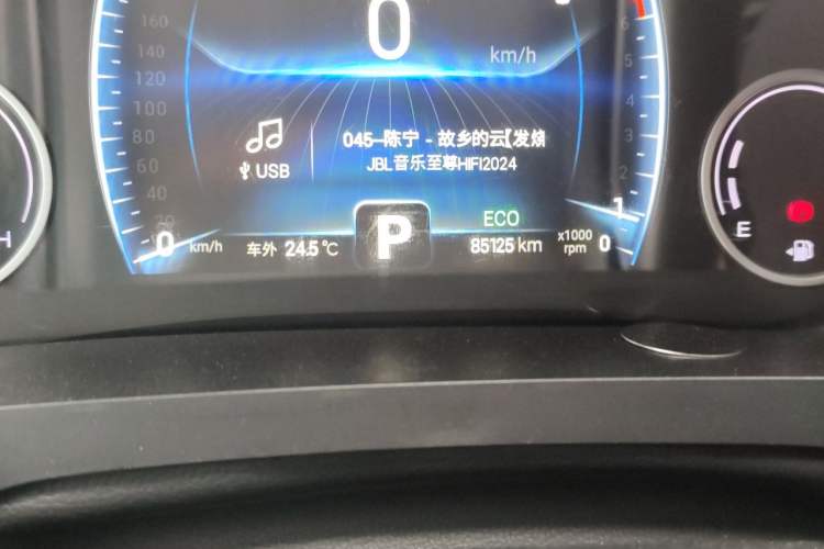 Used Chery Tiggo 8 2020 230TCI Automatic Elite Edition Odometer Close Up