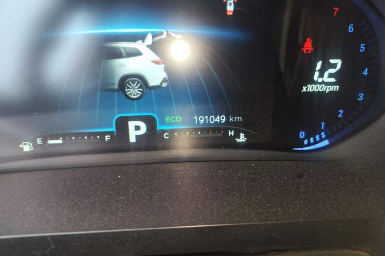 Used Chery Tiggo 8 2020 290TGDI Automatic Luxury Edition Odometer Close Up