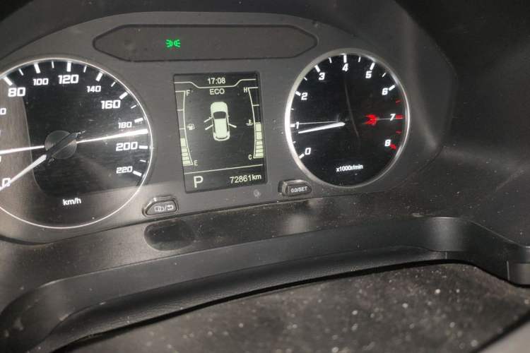 Used Chery Tiggo 8 2020 1.5 TCI Automatic Exclusive Edition 5 Seats Odometer Close Up