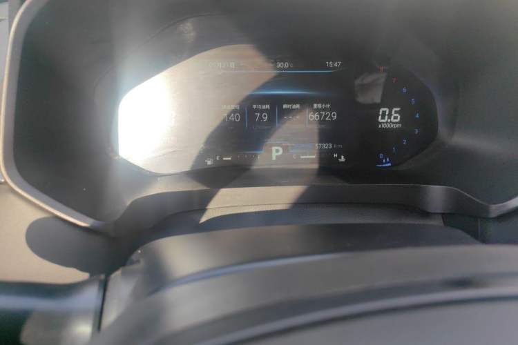 Used Chery Tiggo 8 2020 Facelifted Version 290TGDI Automatic Elite Edition Odometer Close Up