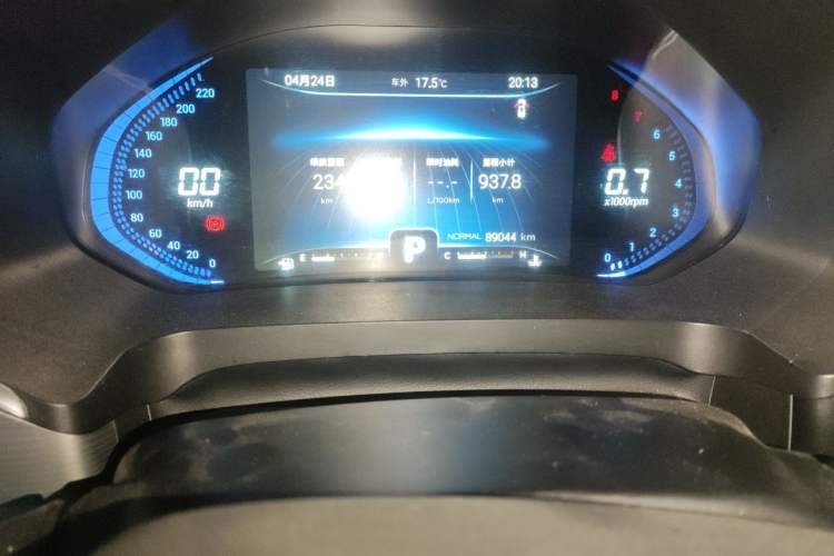 Used Chery Tiggo 8 2020 Revised Version 290TGDI Automatic Luxury Edition Odometer Close Up