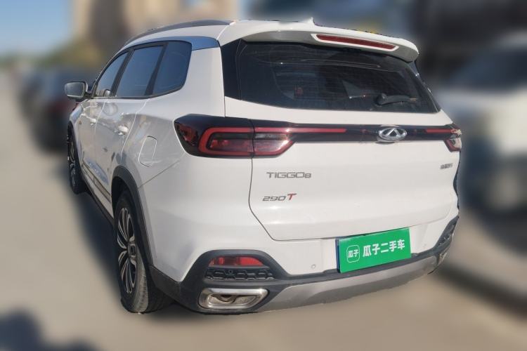Used Chery Tiggo 8 2020 Facelifted Version 290TGDI Automatic Elite Edition Rear Left 45 Deg