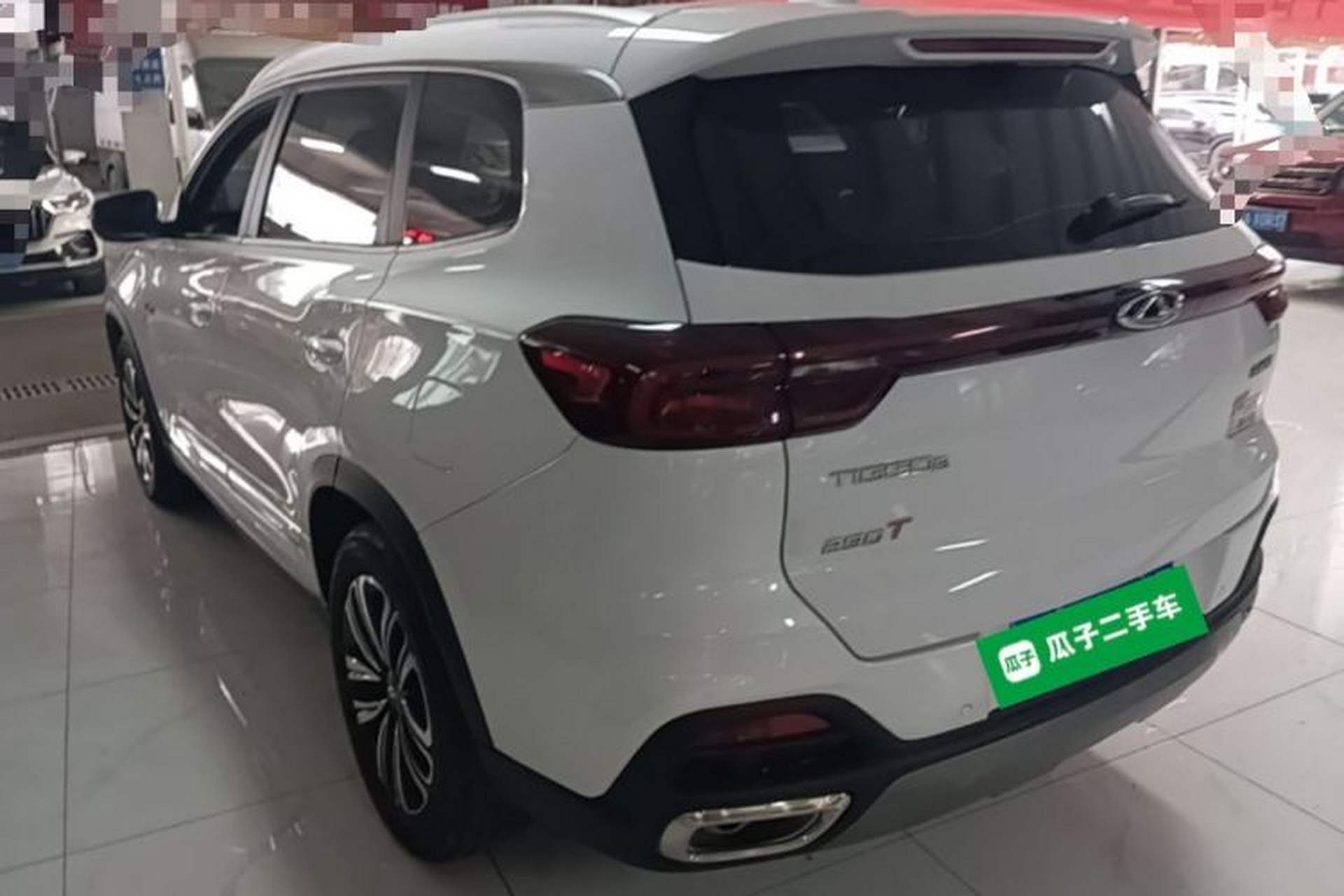Used Chery Tiggo 8 2020 Facelifted Version 290TGDI Automatic Elite Edition Rear Left 45 Deg