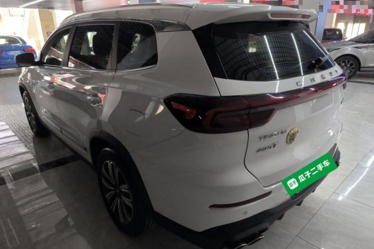 Used Chery Tiggo 8 2020 Revised Version 290TGDI Automatic Luxury Edition Rear Left 45 Deg