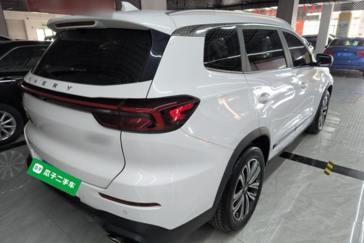 Used Chery Tiggo 8 2020 Revised Version 290TGDI Automatic Luxury Edition Rear Right 45 Deg