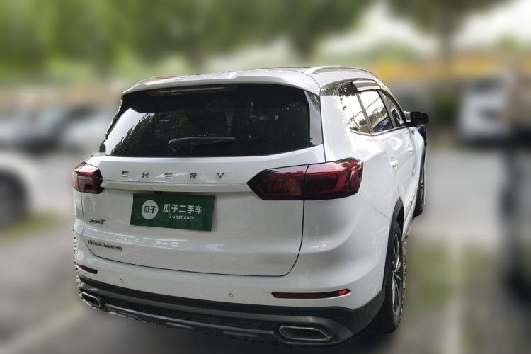Used Chery Tiggo 8 2020 Revised Version 290TGDI Automatic Luxury Edition Rear Right 45 Deg