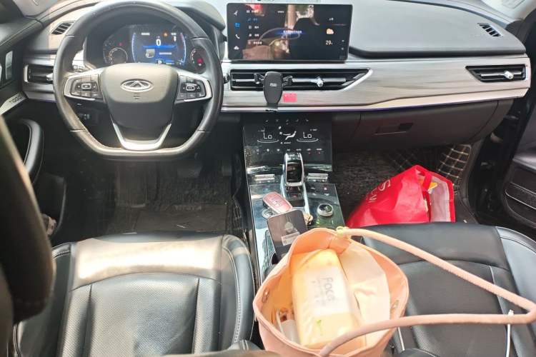 Used Chery Tiggo 8 2021 Kunpeng Edition 290TGDI Automatic Zhubfeng Version Audio And AC Panel
