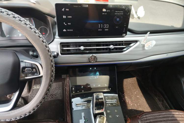 Used Chery Tiggo 8 2021 Kunpeng Edition 290TGDI Automatic Fuyao Version Audio And AC Panel