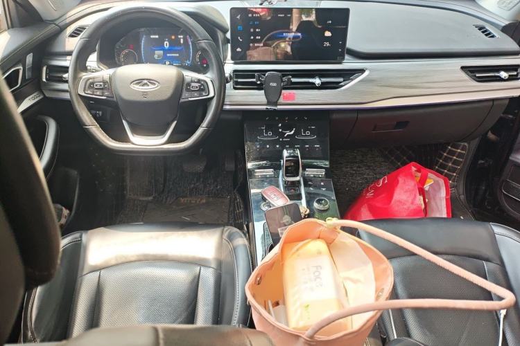 Used Chery Tiggo 8 2021 Kunpeng Edition 290TGDI Automatic Zhubfeng Version Center Console
