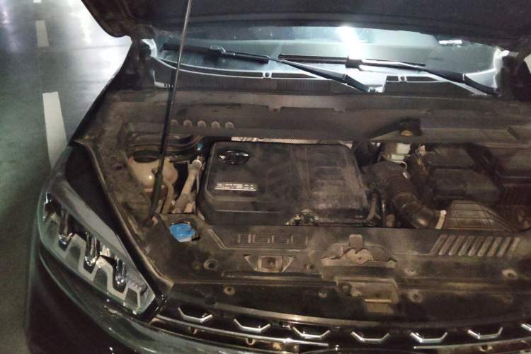 Used Chery Tiggo 8 2021 Kunpeng Edition 390TGDI Automatic Fuyao Version Engine Bay Right