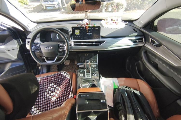 Used Chery Tiggo 8 2021 Kunpeng Edition 390TGDI Automatic Fuyao Version Interior 4