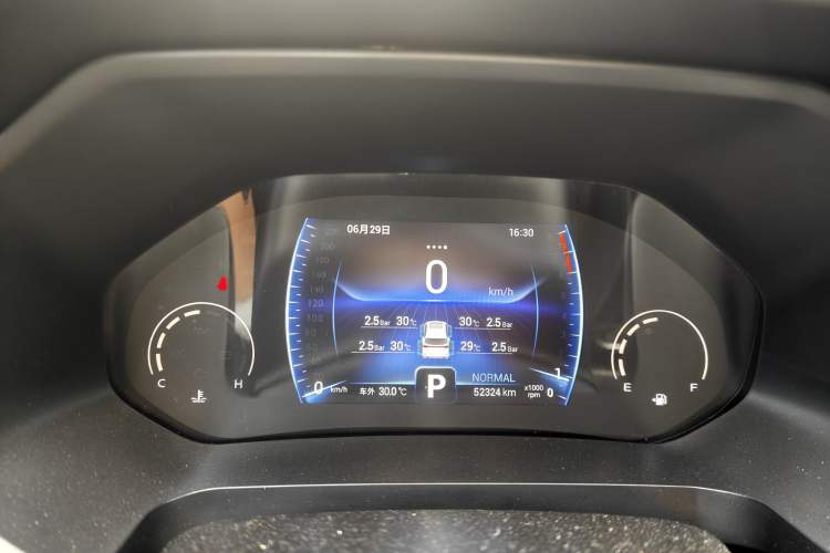 Used Chery Tiggo 8 2021 Kunpeng Edition 390TGDI Automatic Zhubfeng Version Odometer Close Up