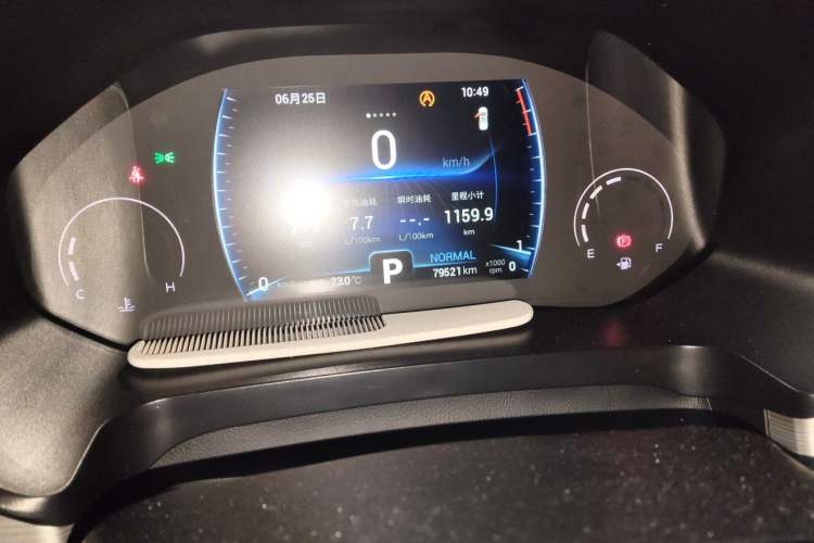 Used Chery Tiggo 8 2021 Kunpeng Edition 390TGDI Automatic Fuyao Version Odometer Close Up