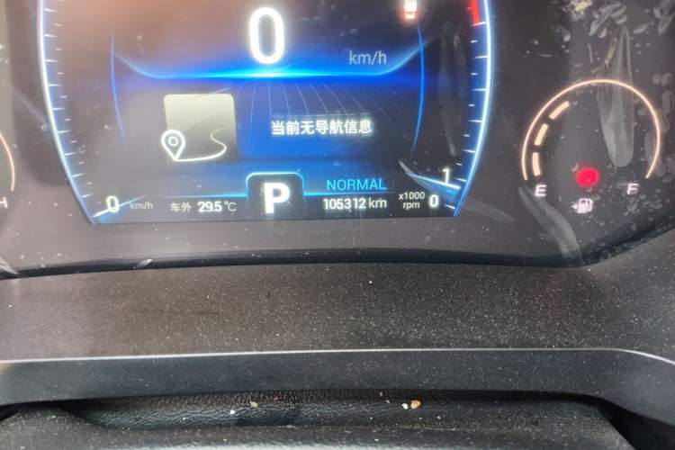 Used Chery Tiggo 8 2021 Kunpeng Edition 290TGDI Automatic Zhubfeng Version Odometer Close Up