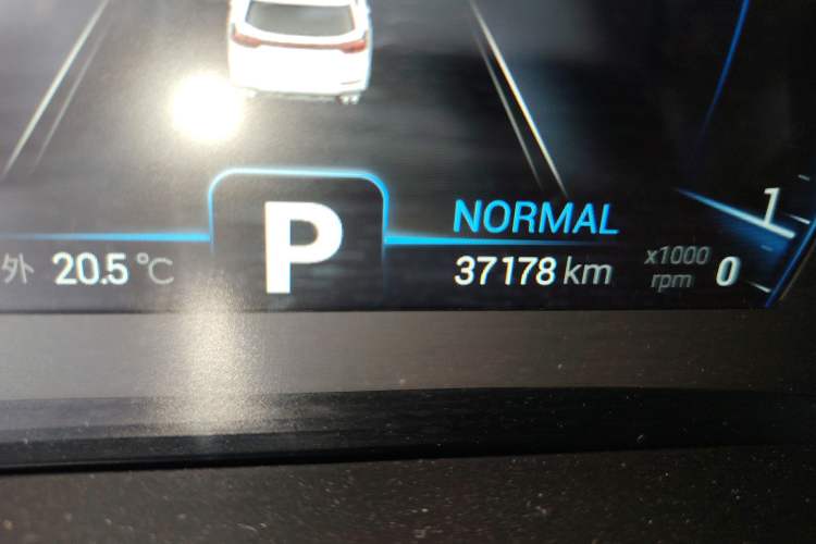 Used Chery Tiggo 8 2021 Kunpeng Edition 290TGDI Automatic Fuyao Version Odometer Close Up