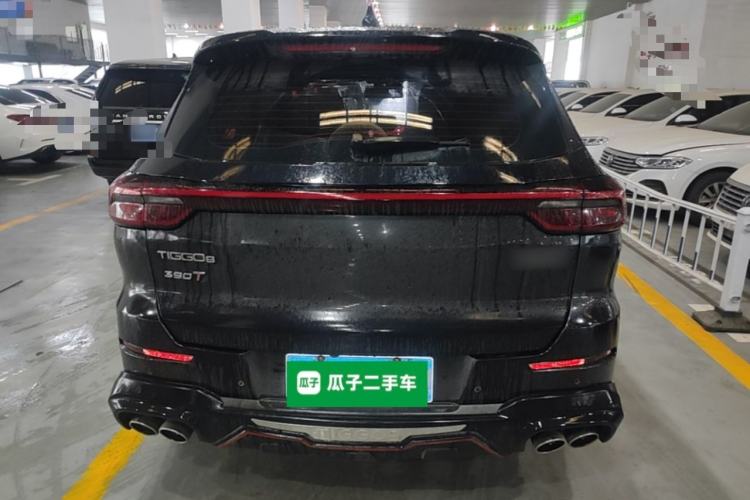 Used Chery Tiggo 8 2021 Kunpeng Edition 390TGDI Automatic Fuyao Version Rear