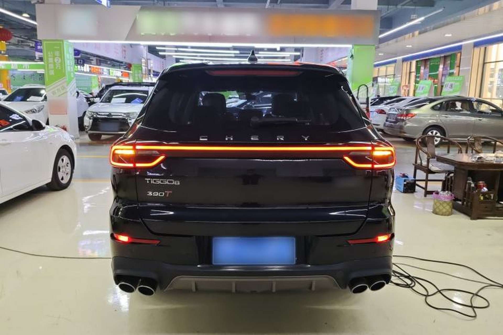 Used Chery Tiggo 8 2021 Kunpeng Edition 390TGDI Automatic Zhanchi Version Rear