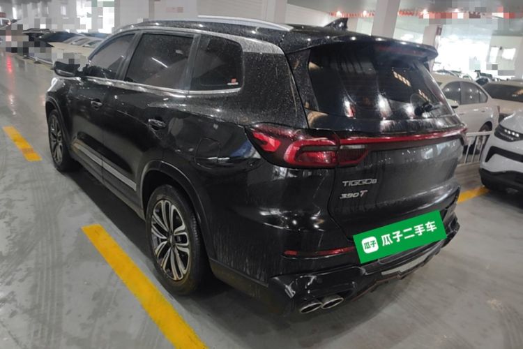 Used Chery Tiggo 8 2021 Kunpeng Edition 390TGDI Automatic Fuyao Version Rear Left 45 Deg