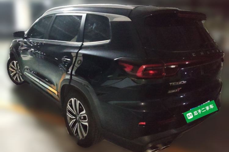 Used Chery Tiggo 8 2021 Kunpeng Edition 390TGDI Automatic Fuyao Version Rear Left 45 Deg