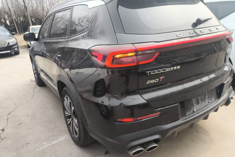 Used Chery Tiggo 8 2021 Kunpeng Edition 290TGDI Automatic Zhubfeng Version Rear Left 45 Deg