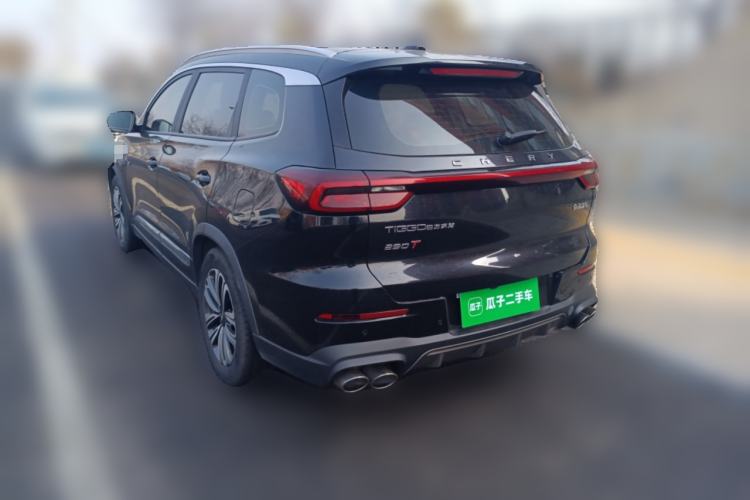 Used Chery Tiggo 8 2021 Kunpeng Edition 290TGDI Automatic Zhubfeng Version Rear Left 45 Deg