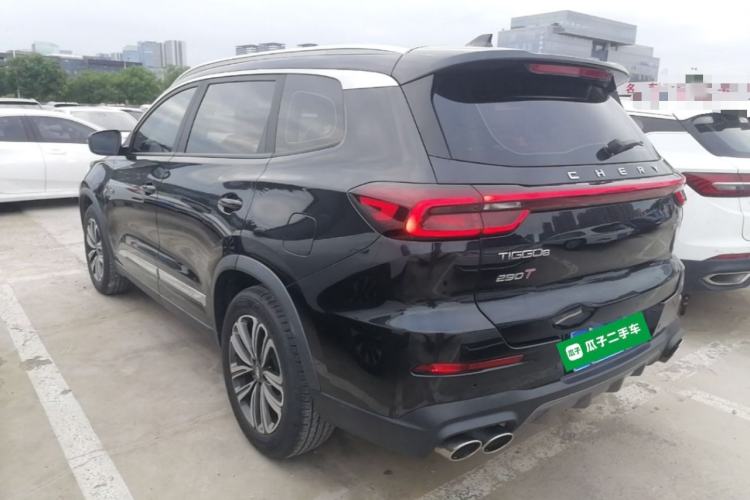 Used Chery Tiggo 8 2021 Kunpeng Edition 290TGDI Automatic Zhubfeng Version Rear Left 45 Deg