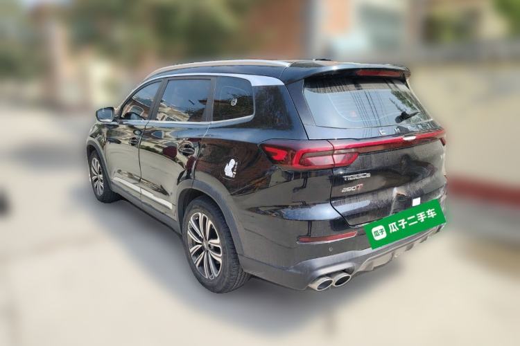 Used Chery Tiggo 8 2021 Kunpeng Edition 290TGDI Automatic Fuyao Version Rear Left 45 Deg