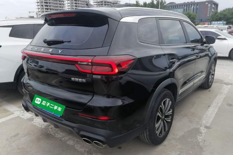 Used Chery Tiggo 8 2021 Kunpeng Edition 290TGDI Automatic Zhubfeng Version Rear Right 45 Deg