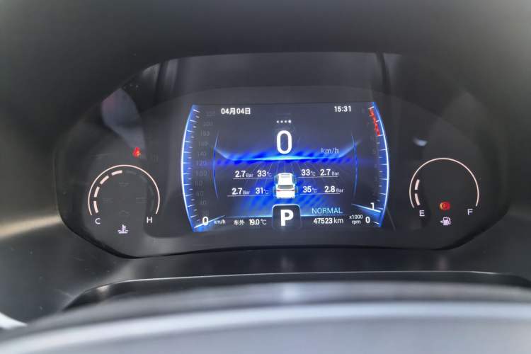Used Chery Tiggo 8 2021 Kunpeng Edition 390TGDI Automatic Zhubfeng Version Instrument Cluster