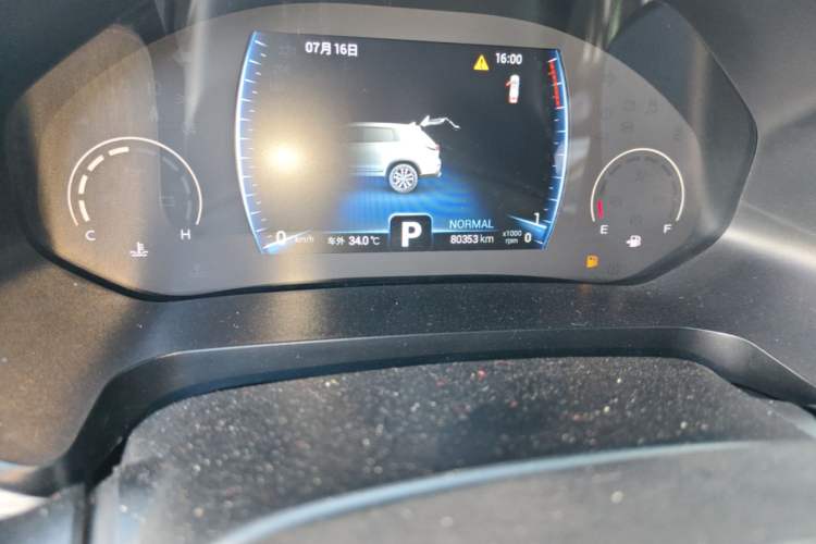 Used Chery Tiggo 8 2021 Kunpeng Edition 290TGDI Automatic Fuyao Version Odometer Close Up