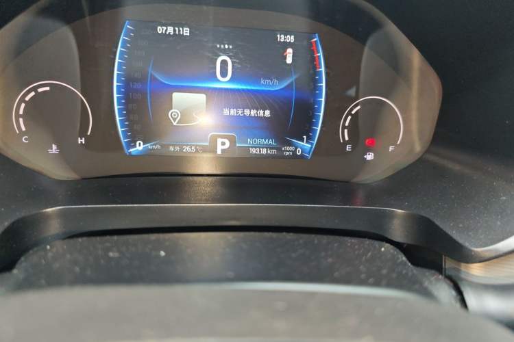 Used Chery Tiggo 8 2021 Kunpeng Edition 390TGDI Automatic Zhubfeng Version Odometer Close Up