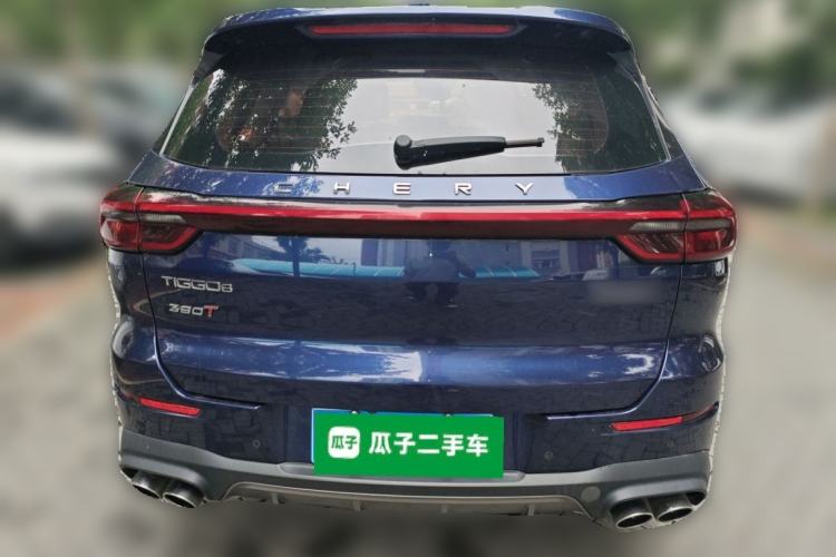 Used Chery Tiggo 8 2021 Kunpeng Edition 390TGDI Automatic Zhubfeng Version Rear